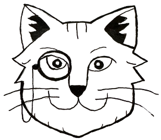 Drawing of a cat