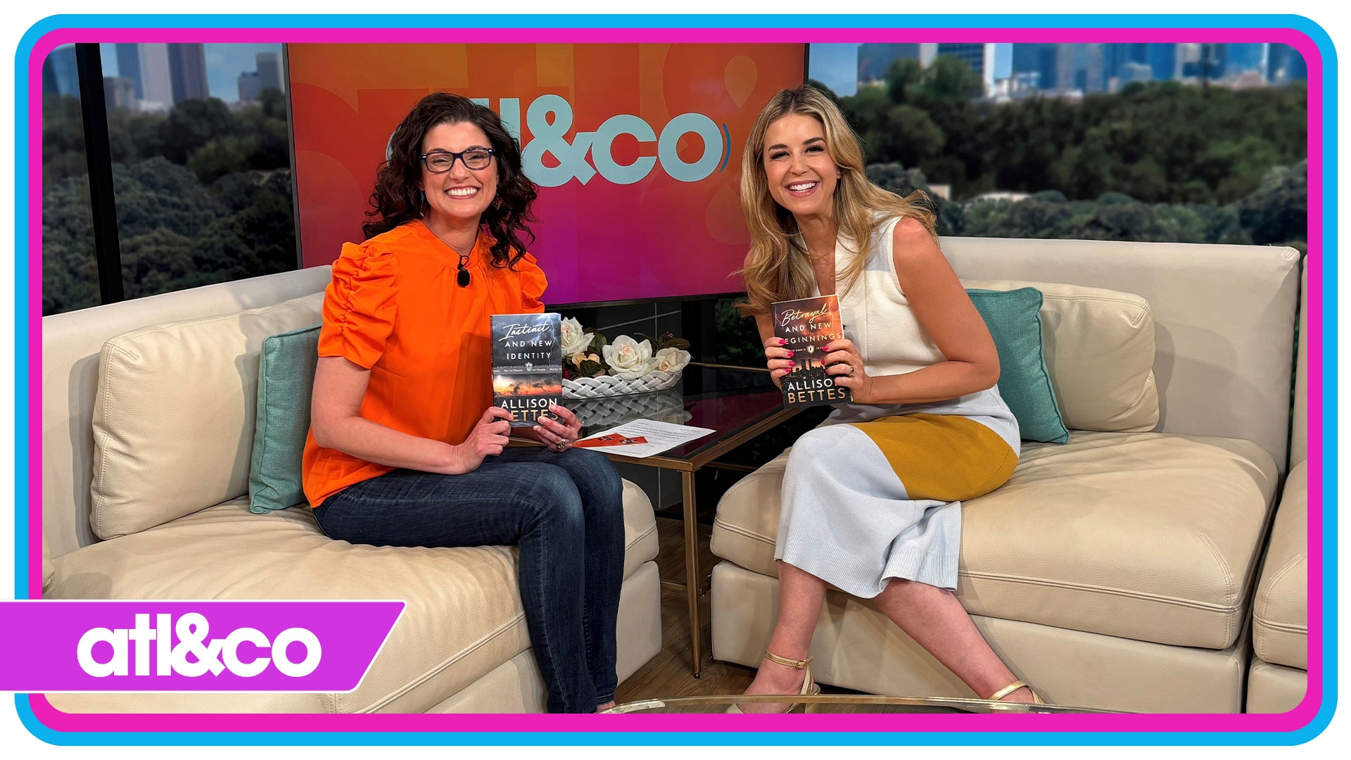 Atlanta & Company: Former meteorologist turned author Allison Bettes talks mixing romance & suspense in her new book series!