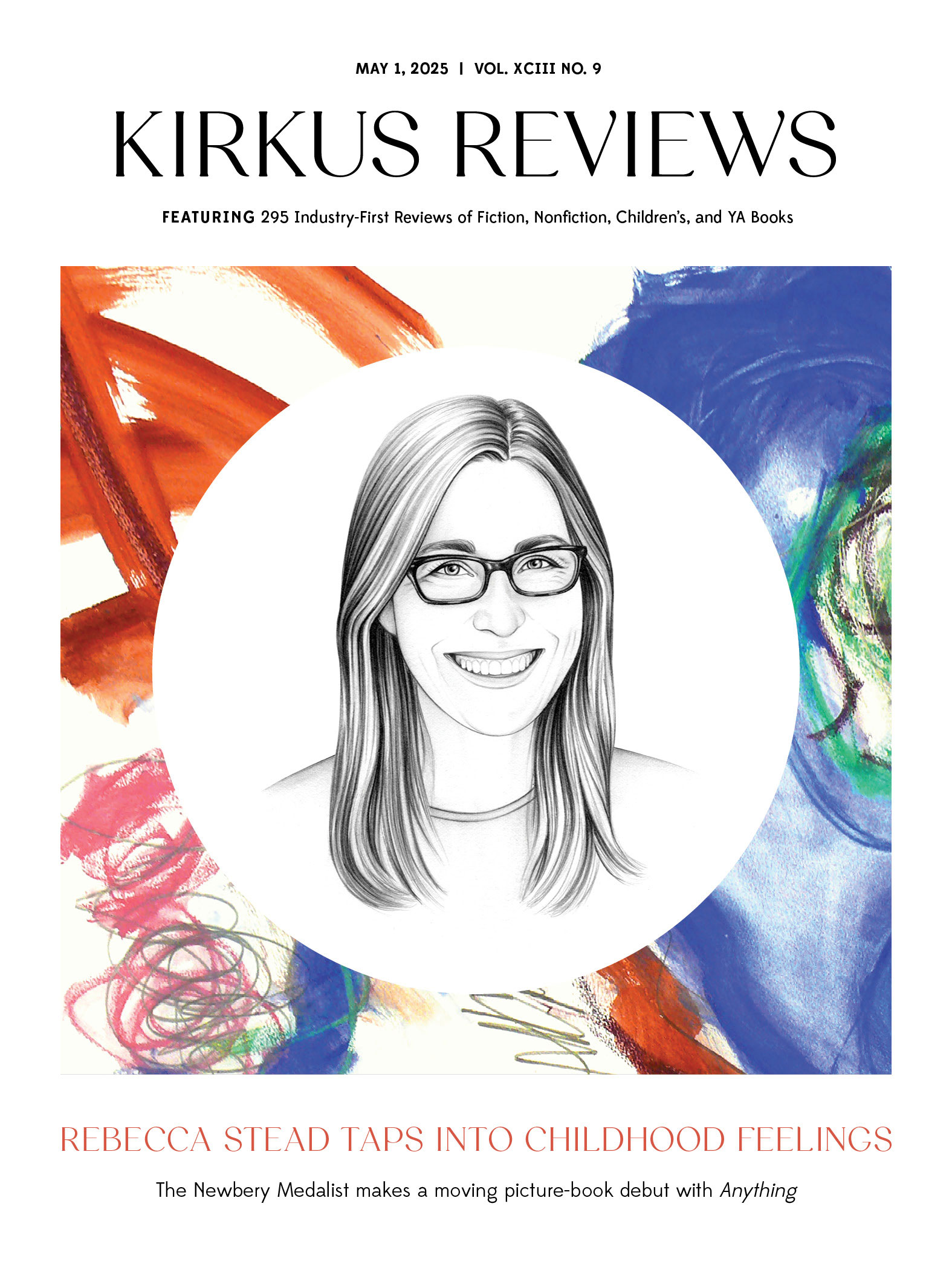 Kirkus Reviews Cover:  Issue May 1, 2025 | XCIII No.9